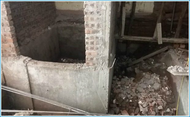 thang máy cho nhà cải tạo